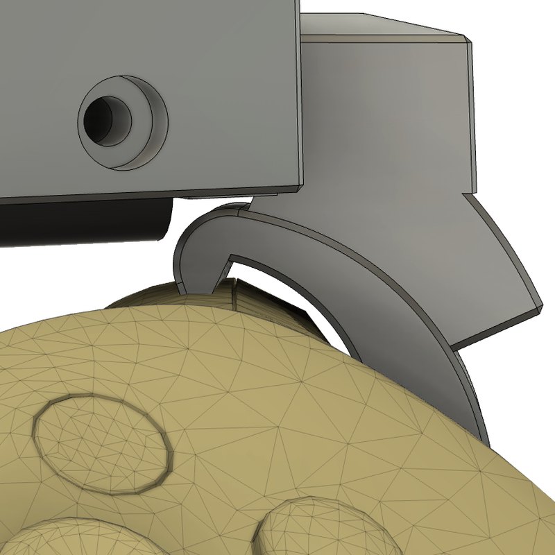 Tag position with gravity orientation, view 2