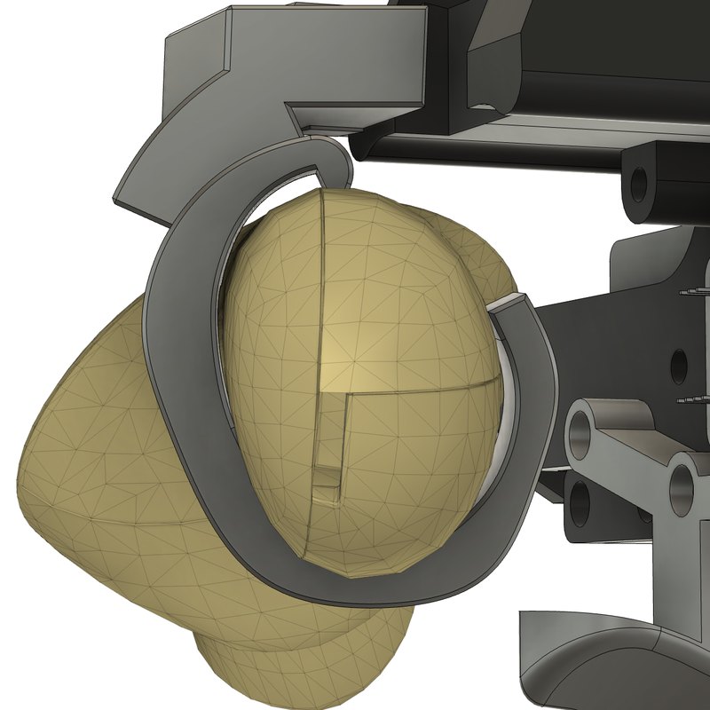 Tag position with gravity orientation, view 3